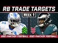 Best Running Backs to Trade For and Away | Week 9 | 2021 Fantasy Football Advice