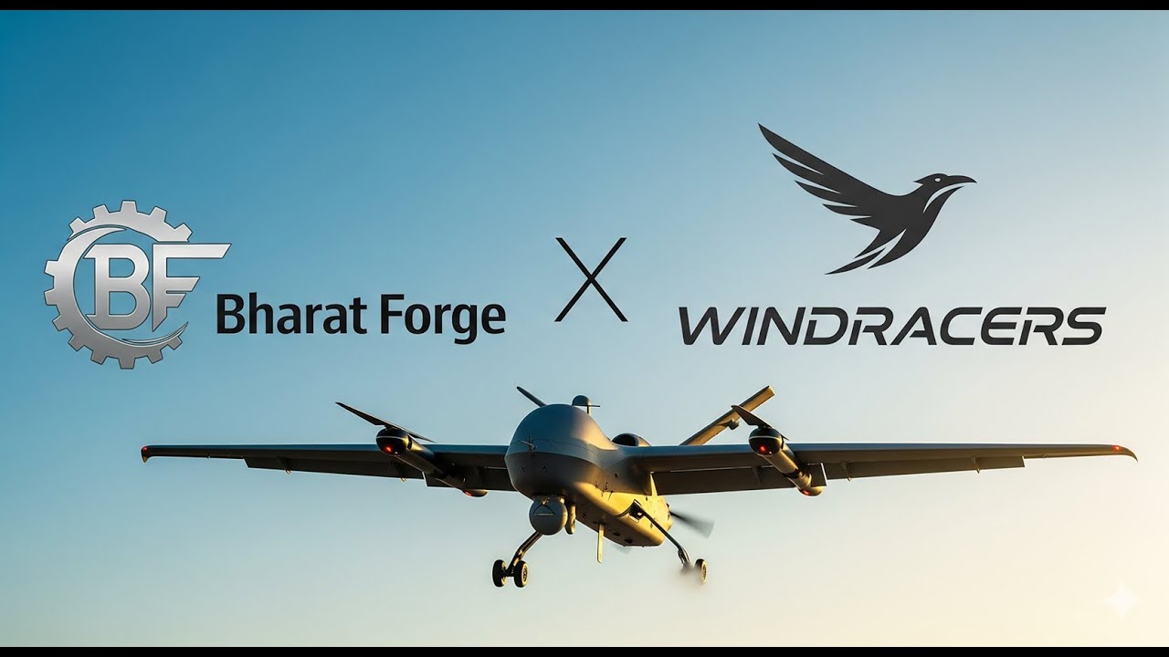 Bharat Forge Signs Pact With UK's Windracers To Deploy Cargo UAV's In India