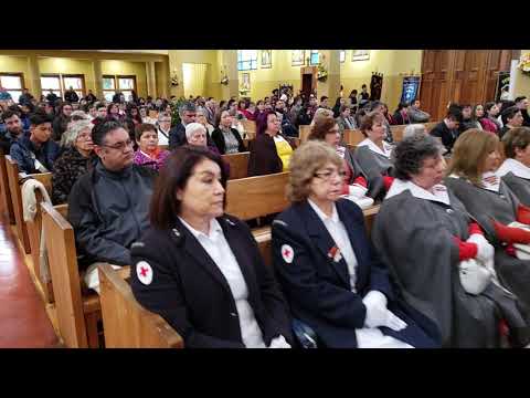 Público y autoridades presentes en Te Deum católico