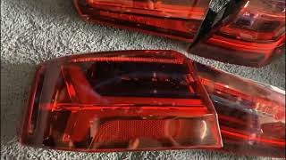 Full LED Dynamic Taillight for Audi A6 C7 C7PA C7.5 2012-2018 tail light with Bulb Wiring Harness