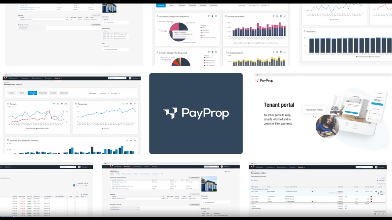 Payprop Layout PayProp South Africa | Product Tour - YouTube