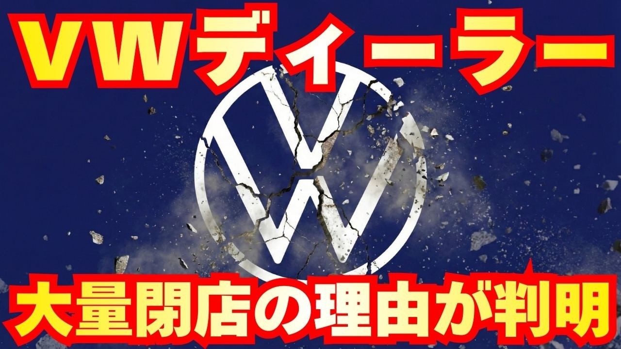 【緊急解説】なぜトヨタ系ばかり？VW大量閉店の裏側と「ビートル消失」の残酷な現実