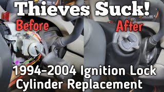 How To Replace 1994-2004 S10 Blazer Ignition Lock Cylinder. Fix It Yourself &amp; Save Your Truck.