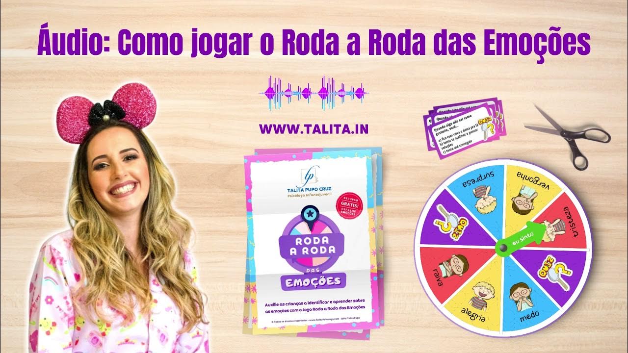 JOGO TERAPÊUTICO RODA A RODA DAS EMOÇÕES - Psicologia Infantil