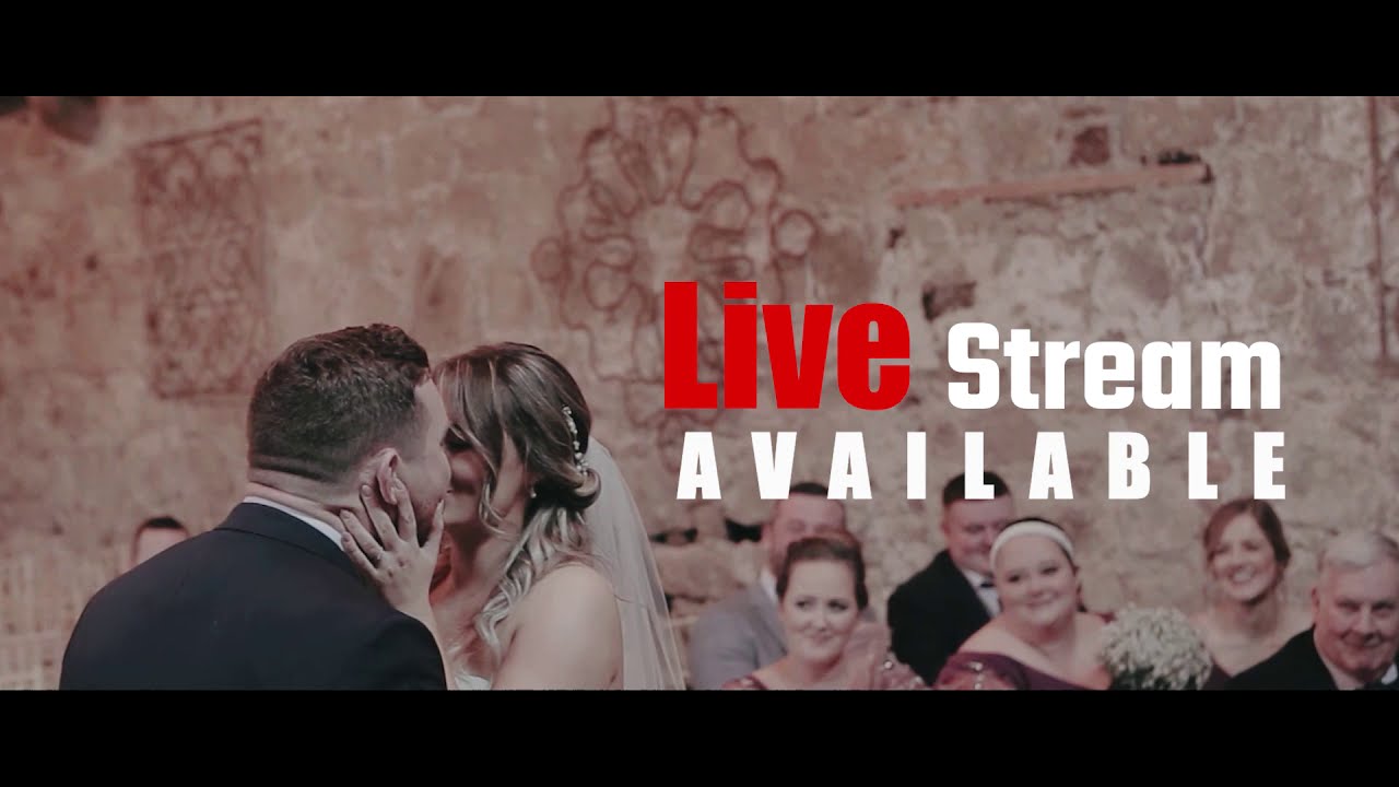 Live stream wedding service in Ireland