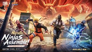 PUBG MOBILE × NARUTO | New gameplay mode LIVE NOW PUBG MOBILE × NARUTO | New gameplay mode LIVE NOW