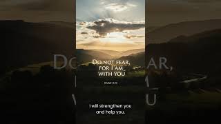 “Feeling Afraid? God Has You Covered – Isaiah 41:10 #motivation  #BibleVerse #faithoverfear #Shorts