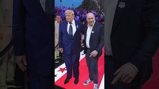 Trump puts U.S. power on display for UFC Freedom 250