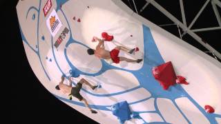 Quaterfinal - Kleman Becan VS Carlo Traversi - 2014 Clif Bar Psicobloc Masters