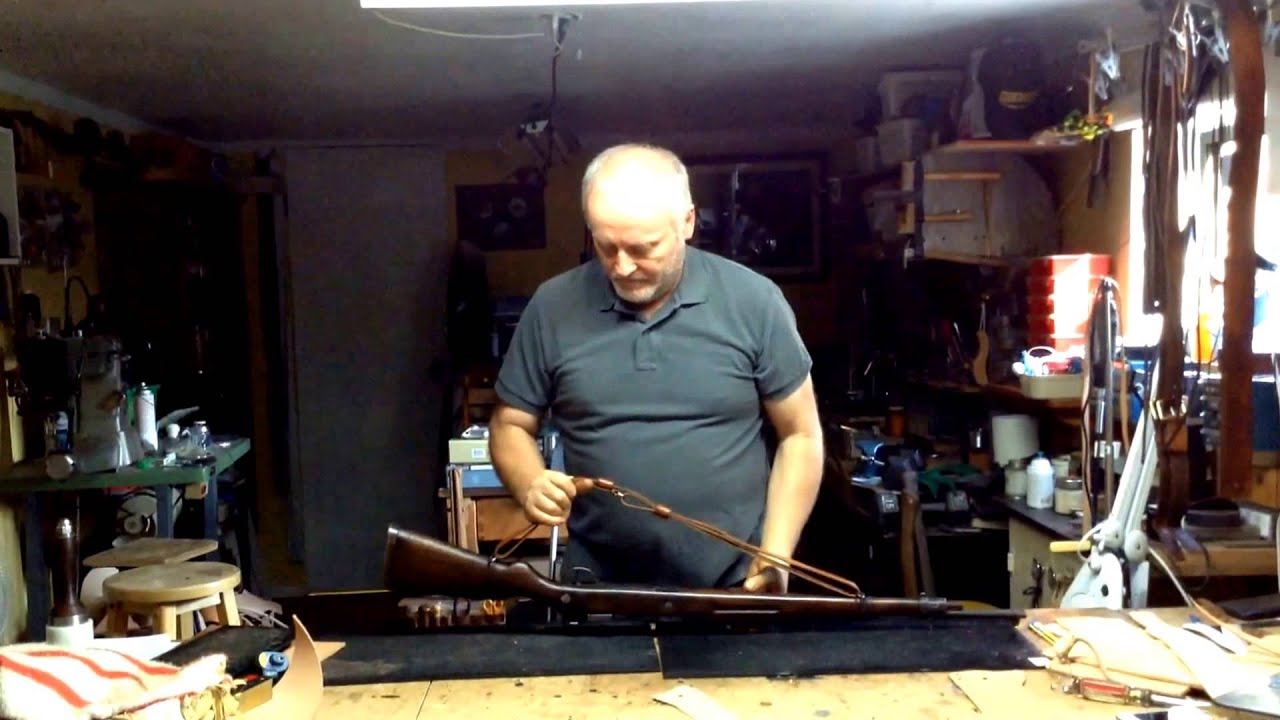 Rifle Sling The Leather Mark Jaeger Sling YouTube