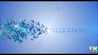Polygon Particles Text Animation in after effect