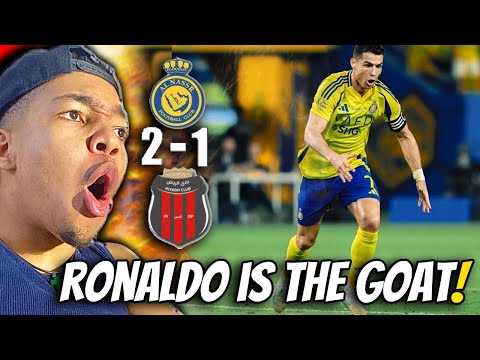 Messi Fan Reacts to RONALDO VOLLEY GOAL🔥 Al Nassr vs Al Riyadh 2-1