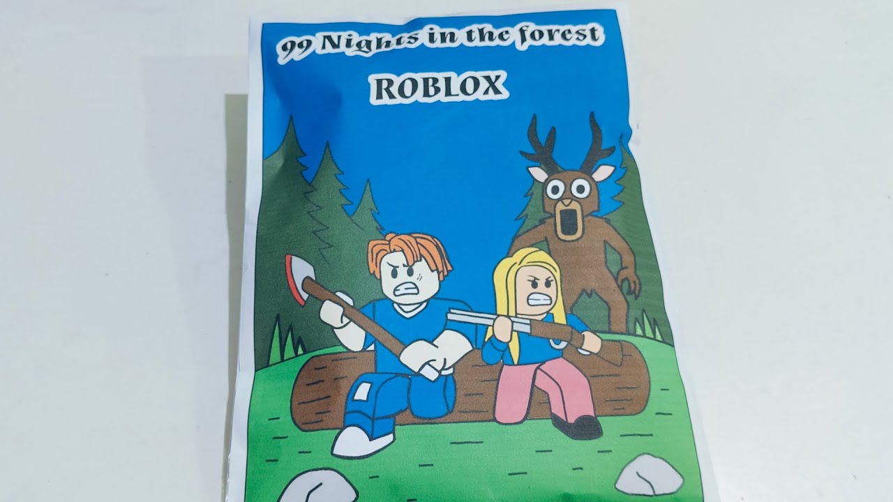[🪨PAPER DIY🪨]99 NIGHTS IN THE FOREST ROBLOX BLIND BAG| UNBOXING|ASMR 