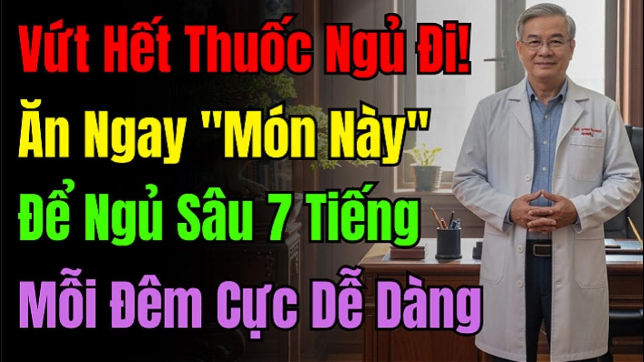 Nếu Bạn Khổ Sở Vì Mất Ngủ Và Mệt Mỏi, Hãy Ăn Ngay Thực Phẩm Này. Bí Quyết Cho Giấc Ngủ Sâu.