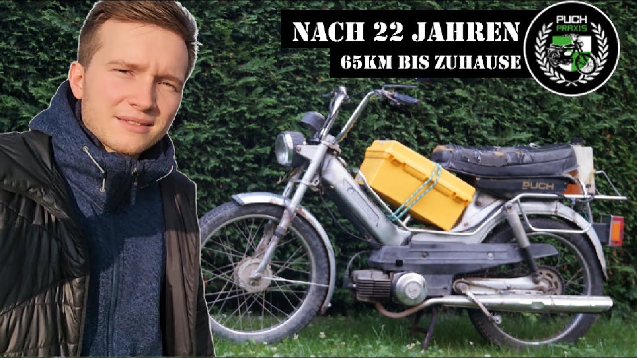 Puch Maxi Blindkauf: 22 Jahre und 65km nach Hause! Ist das möglich?