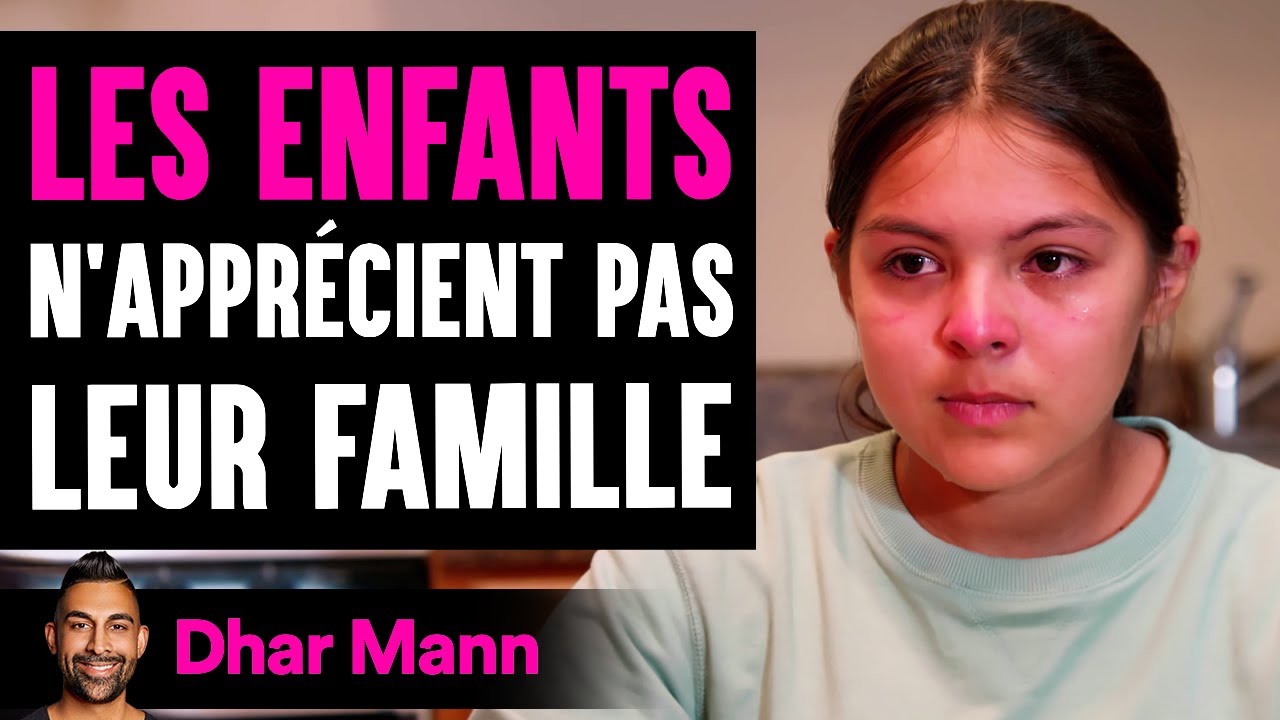 Les Enfants N'apprécient Pas Leur Famille | Dhar Mann Studios