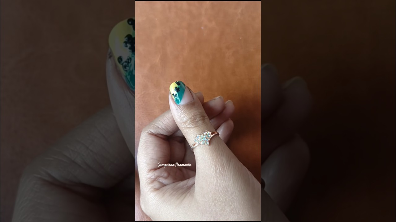 Easy nail art at home 