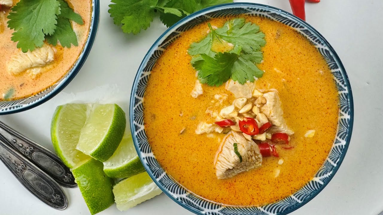 Thai Curry Peanut Soup Recipe