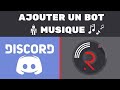 Ajouter un bot musique discord avec rythm