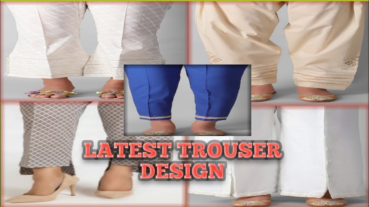 latest trousers design 2021/ beautiful Capri designs / plazo design