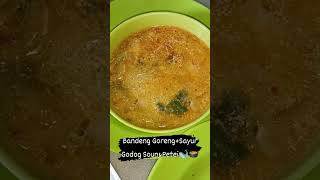 Bandeng Goreng & Sayur Godog Soun+PETE 🍜 #food #cooking #kuliner #masakanrumahan #masakansederhana