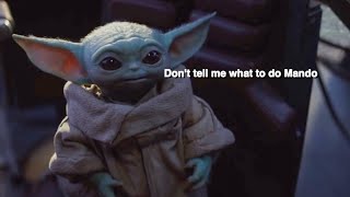Baby Yoda BUT With Subtitles