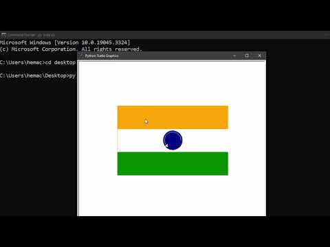 Celebrate  Independence Day with Python: Creating the Indian Flag