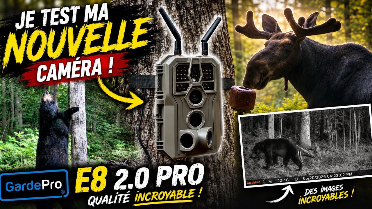 Test complet GardePro E8 2.0 Pro | Chasse au chevreuil et à l’orignal 2026
