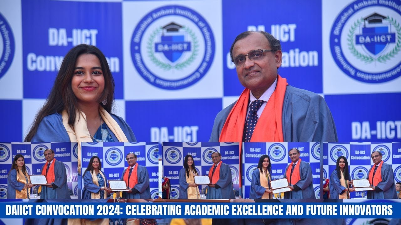 Graduation ceremony | DAIICT Gandhinagar part 3