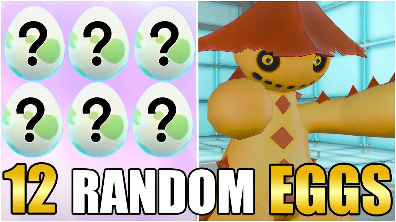 12 RANDOM Pokemon Eggs, Team Build - Then BATTLE! Pokemon Scarlet and Violet WiFi Battle 