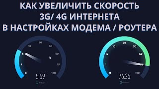 Как бесплатно увеличить скорость 3G 4G LTE Интернета.