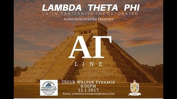 Lambda Theta Phi Alpha Iota Chapter Alpha Gamma Line