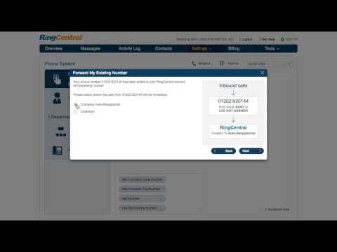 فيديو: كيف أضيف رقم هاتف إلى RingCentral؟