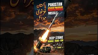 Pakistan Missile Power 2026 | Ghaznavi Missile Full Power Test! 🚀 #shorts #youtubeshorts #viral