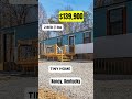 Wow! New tiny home with land for $139K!