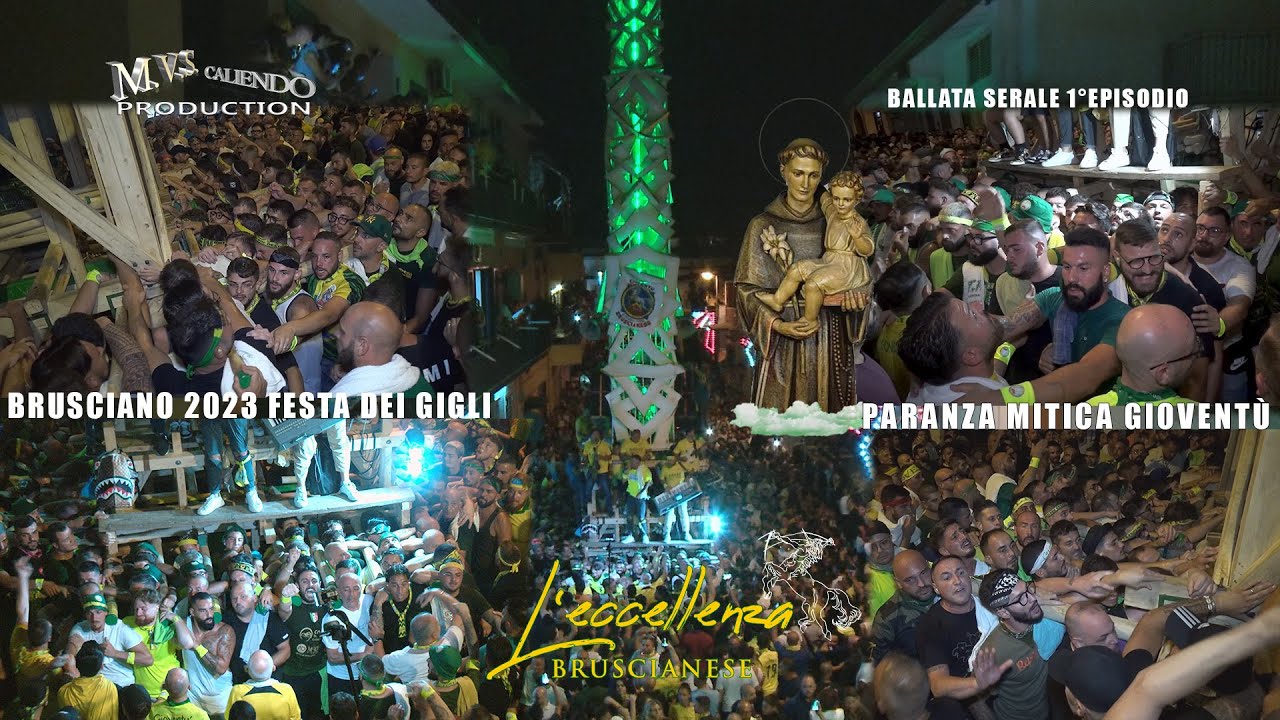 BRUSCIANO GIOVENTÙ 2023🔰Ballata Serale🔰1°Episodio🔰L'eccellenza Bruscianese M.V.S.