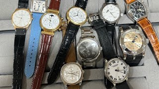 名表TV-分享10只手表18May26/玩表養志/平玩金表/以表會友/歡迎換表/AP/VC/GP/Cartier/Chopard/G.O./Roger Dubuis
