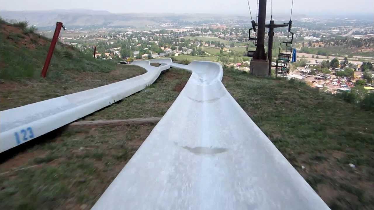 heritage square alpine slide YouTube