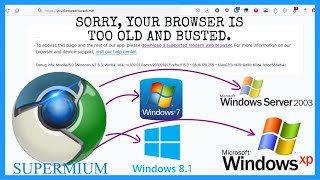 Supermium: An updated browser for Windows server 2003, XP, 7, 8, and 8.1