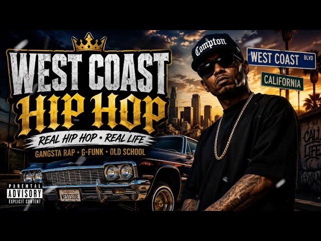 West Coast Hip Hop 2026 🔥 G-Funk & Gangsta Rap Beats | California
