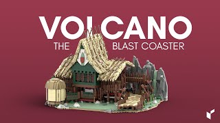 Volcano - the Blast Coaster pt1 - Lego creation