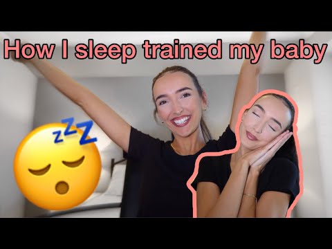 HOW TO SLEEP TRAIN YOUR BABY | GRADUAL SLEEP TRAINING 6 ...