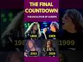Europe The Final Countdown 1986 To 2025 39 Years Of Evolution 80smusic Nostalgia