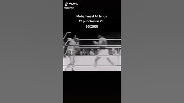 Thumbnail of Muhammad Ali land 12 punches in under 3 seconds!