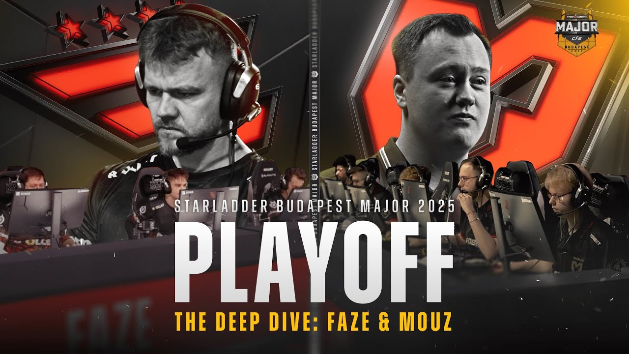 StarLadder Budapest Major 2025 Playoff | The Deep Dive: MOUZ & FaZe