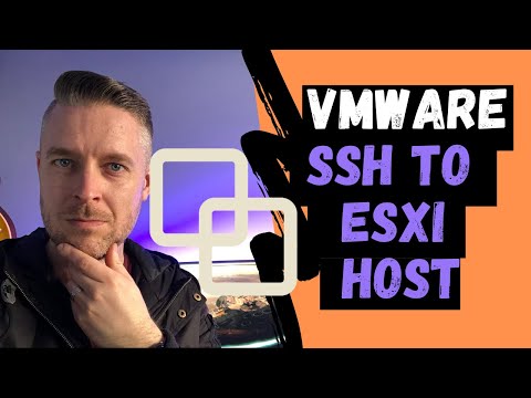 How to Use SSH on VMware: LOGIN and ACCESS an ESXi Host [vSphere 7.0]