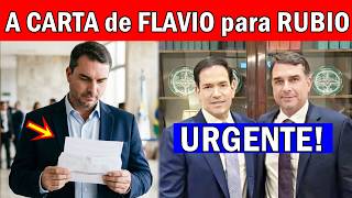 Flavio Bolsonaros Letter To Marco Rubio In  Regarding The Current Situation