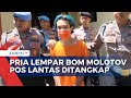 Terekam CCTV, Pria Lempar Bom Molotov ke Pos Lantas di Pasuruan Ditangkap Polisi | KOMPAS MALAM
