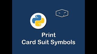 print cards suit symbols in python 😀