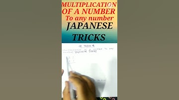 #shorts|JAPANESE TRICKS|MATH TRICKS FOR FAST CALCULATIONS|#EducatersAcademy |#SHORTS